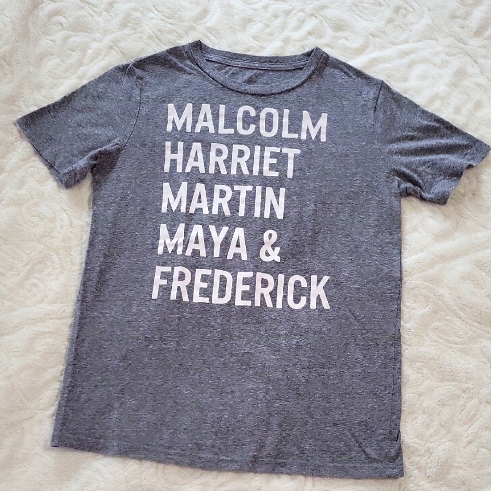 Well Worn Los Angeles Malcolm Harriet Martin Maya & Frederick Gray T-Shirt